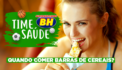 Quando comer barras de cereais?