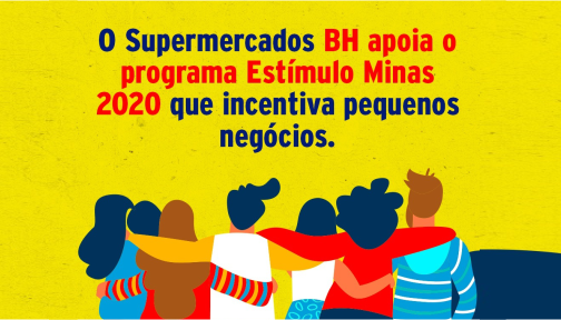 Supermercados BH dá socorro de R$1 milhão para micro e pequenas empresas