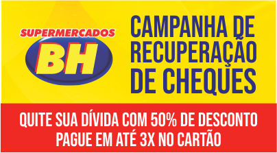 Supermercados BH realiza ação inédita para ajudar clientes a quitarem dívidas de cheques devolvidos