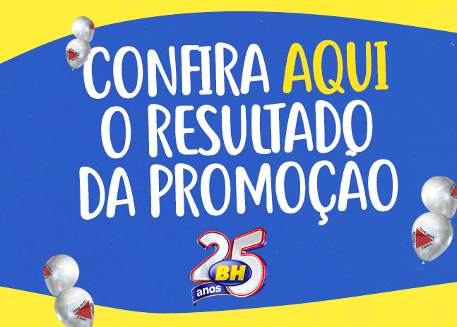 RESULTADO DA PROMOÇÃO 25 ANOS – SBH