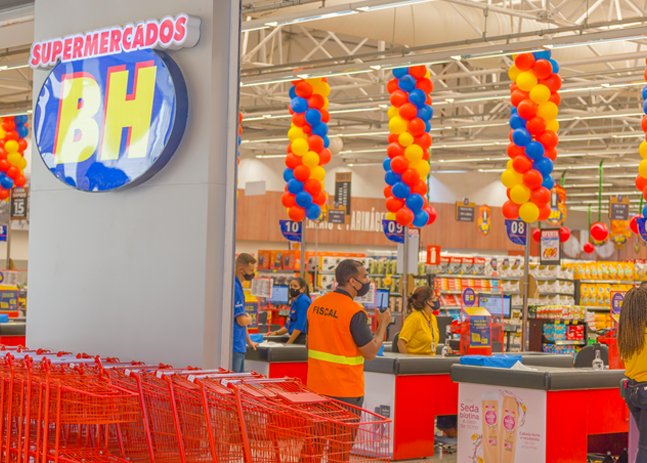 PRIMEIRA UNIDADE DOS SUPERMERCADOS BH EM POUSO ALEGRE