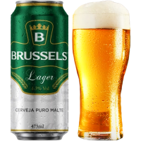 CERVEJA BRUSSELS PURO MALTE LATÃO 473ml