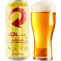CERVEJA SKOL PILSEN LATÃO 473ml