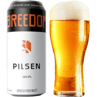 CERVEJA BREEDOM PILSEN LATÃO 473ml