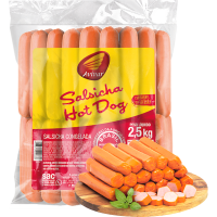 Salsicha Hot Dog Avivar Resfriada kg