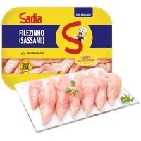 FILEZINHO DE PEITO DE FRANGO SADIA CONG. BAND. 1kg – R$ 17,80 CADA