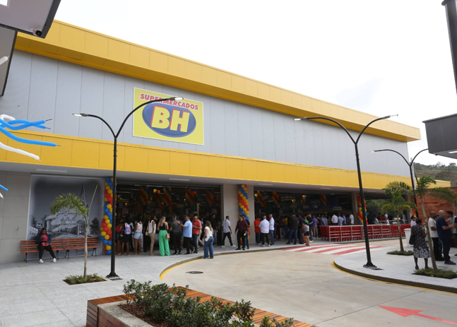 A REDE DE SUPERMERCADOS BH CHEGOU EM SÃO DOMINGOS DO PRATA