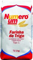 FARINHA DE TRIGO NUMERO UM PCTE. 1kg