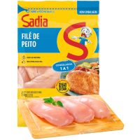 FILÉ DE PEITO DE FRANGO SADIA CONG. PCTE. 1kg