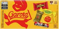 BOMBOM GAROTO SORTIDOS CX. 220g