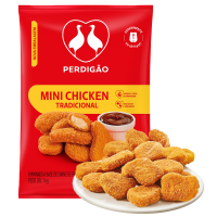 EMPANADO DE FRANGO MINI CHICKEN PERDIGÃO CONG. PCTE. 1kg