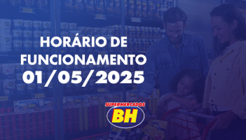 Horário funcionamento Dia do Trabalhador