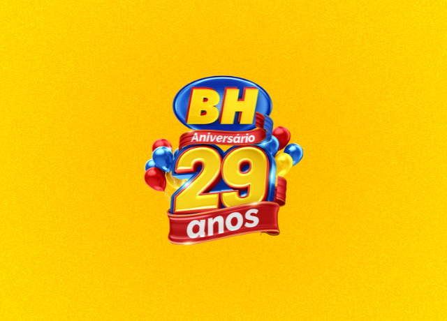Promoção 29 anos – Supermercados BH