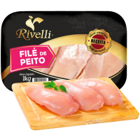 FILÉ DE PEITO DE FRANGO RIVELLI CONG. BAND. 1kg