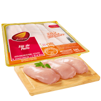 FILÉ DE PEITO DE FRANGO AVIVAR CONG. BAND. 1kg